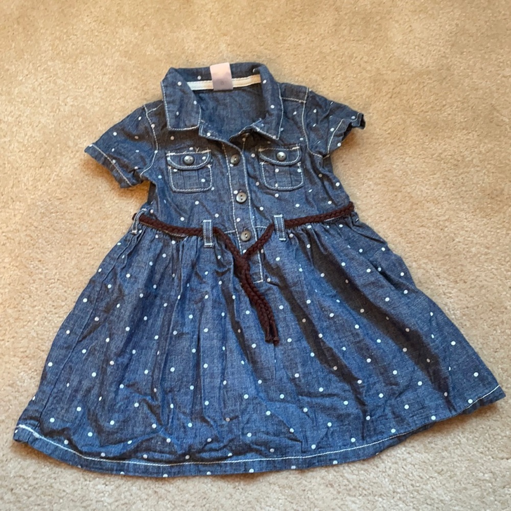 Excellent condition•blue Jean dress•9 months